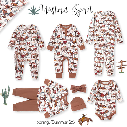 cowboy-western-spirit-baby-boy-bamboo-zipper-romper- at Sophia's Style-3